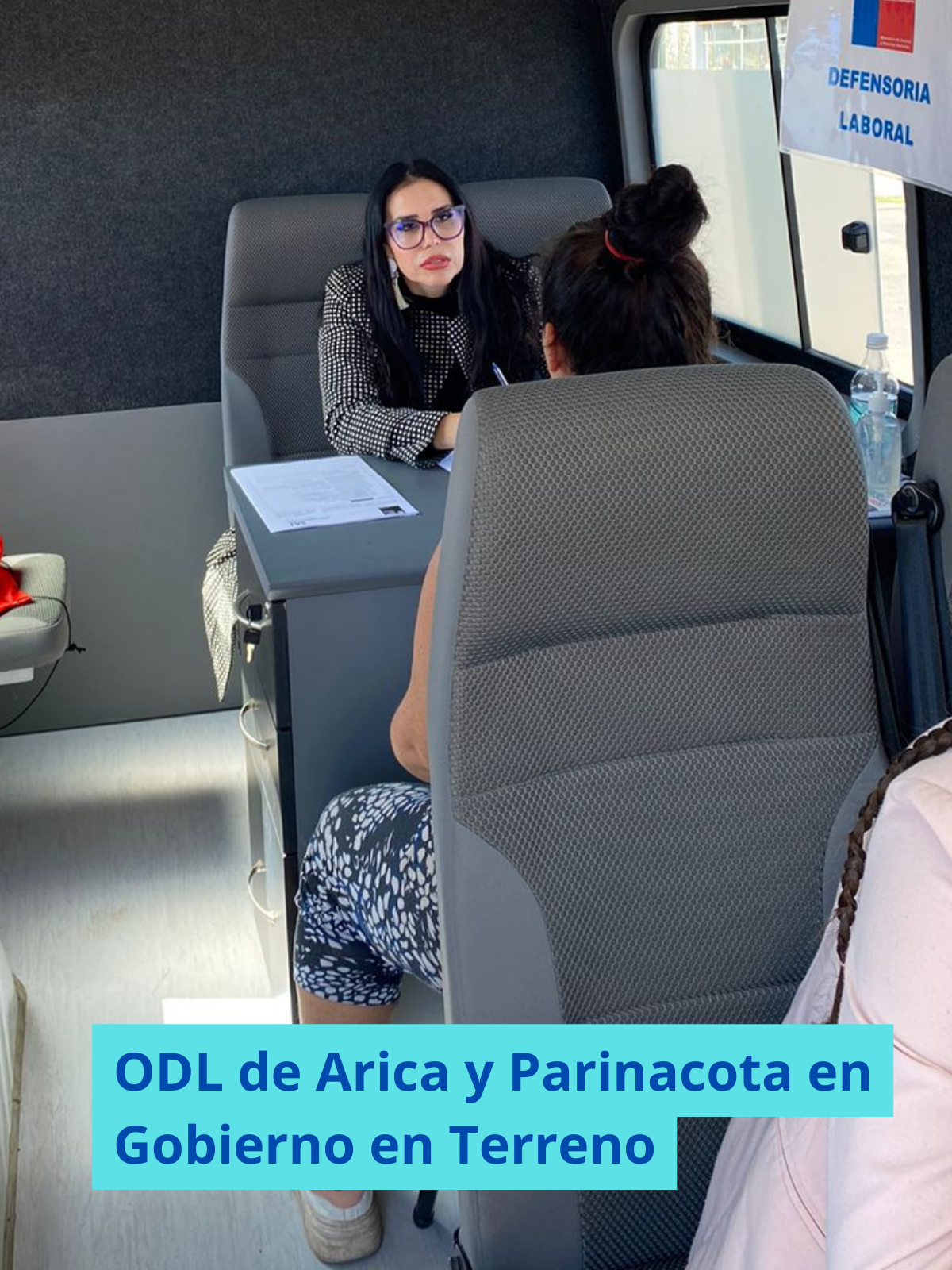 Oficina de Defensa Laboral de la Región de Arica participa en Gobierno en Terreno