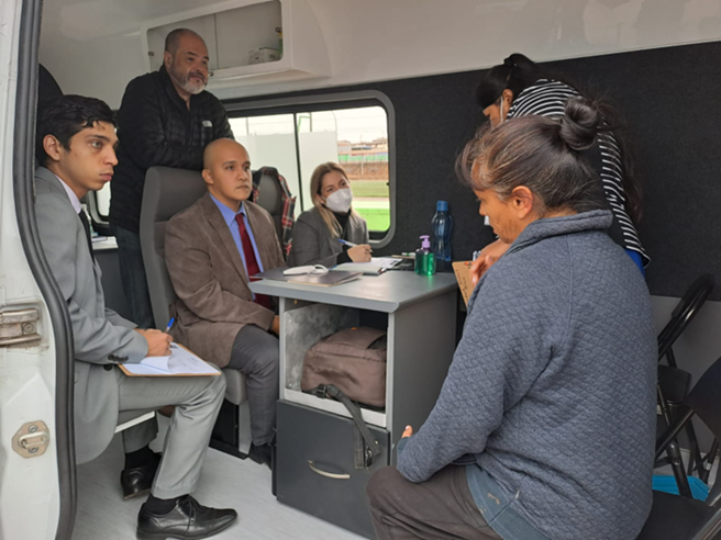 CAVI brindó atención en terreno en el Estadio Cerro la Cruz de Arica