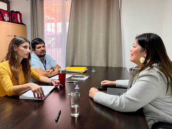 Unidad del Adultos Mayor Arica y Parinacota se reúne  con @MuniArica