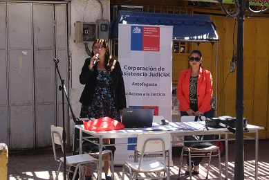 CAJTA atendió en terreno en Mercado Comercial de María Elena