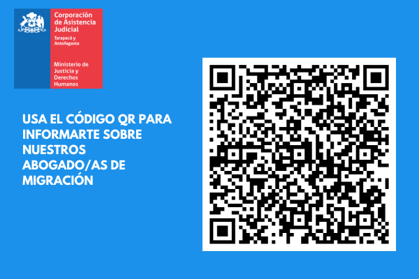 QR CON INFORMACIÓN SOBRE NUESTROS ABOGADO/AS DE MIGRACIÓN