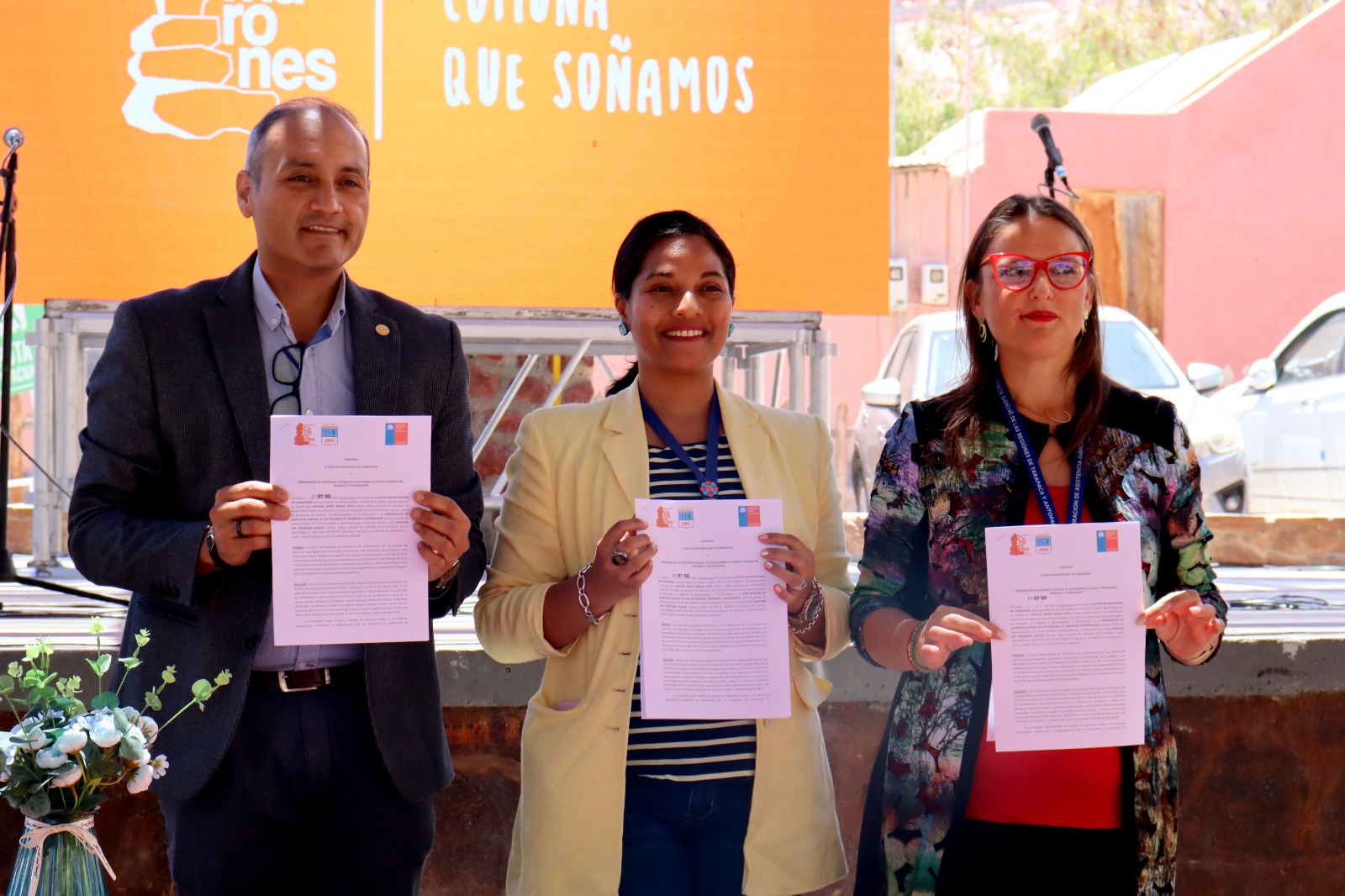 HABITANTES DE LA COMUNA DE CAMARONES PODRAN ACCEDER ATENCIÓN JURIDICA Y SOCIAL DE CAJTA EN TERRENO