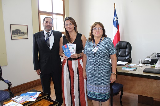 Director Regional de la Corporación De Asistencia Judicial Entrega Saludos a Nueva Gobernadora de Arica