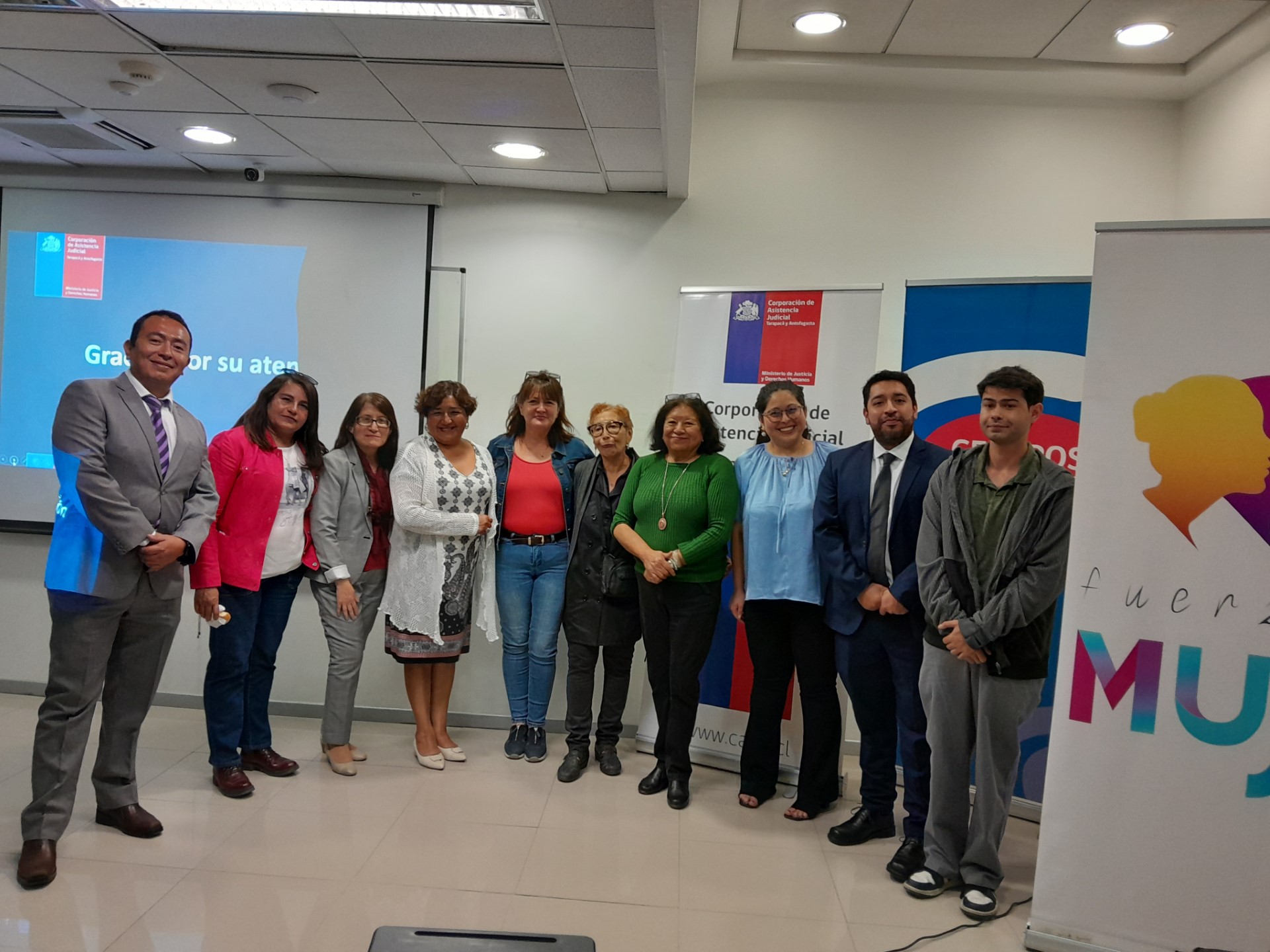 Oficina de Defensa Laboral de Calama, llevó adelante un taller destinado a la "Agrupación Fuerza de Mujer”