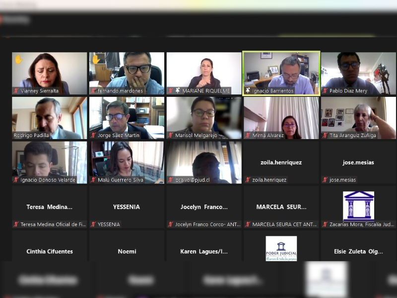 Abogado del Convenio CAJTA SENADIS de Antofagasta realiza capacitación a funcionarios del Poder Judicial
