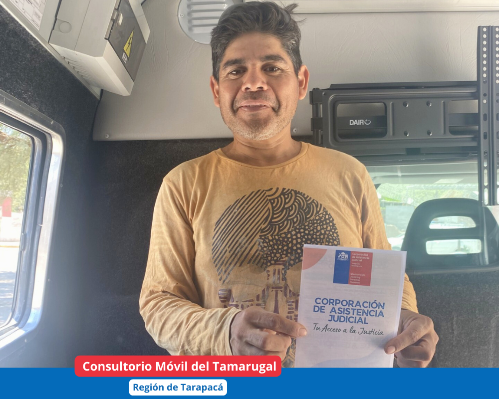 Consultorio Jurídico Móvil del Tamarugal brindó atención en la localidad de La Huayca