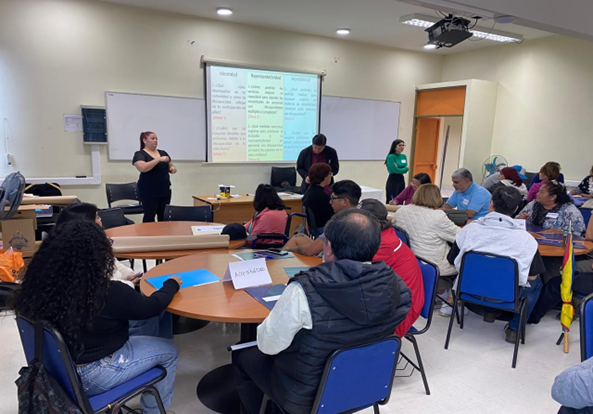 La Abogada del Convenio CAJTA-SENADIS, Macarena Alucema Barahona, participó del Diagnostico Participativo