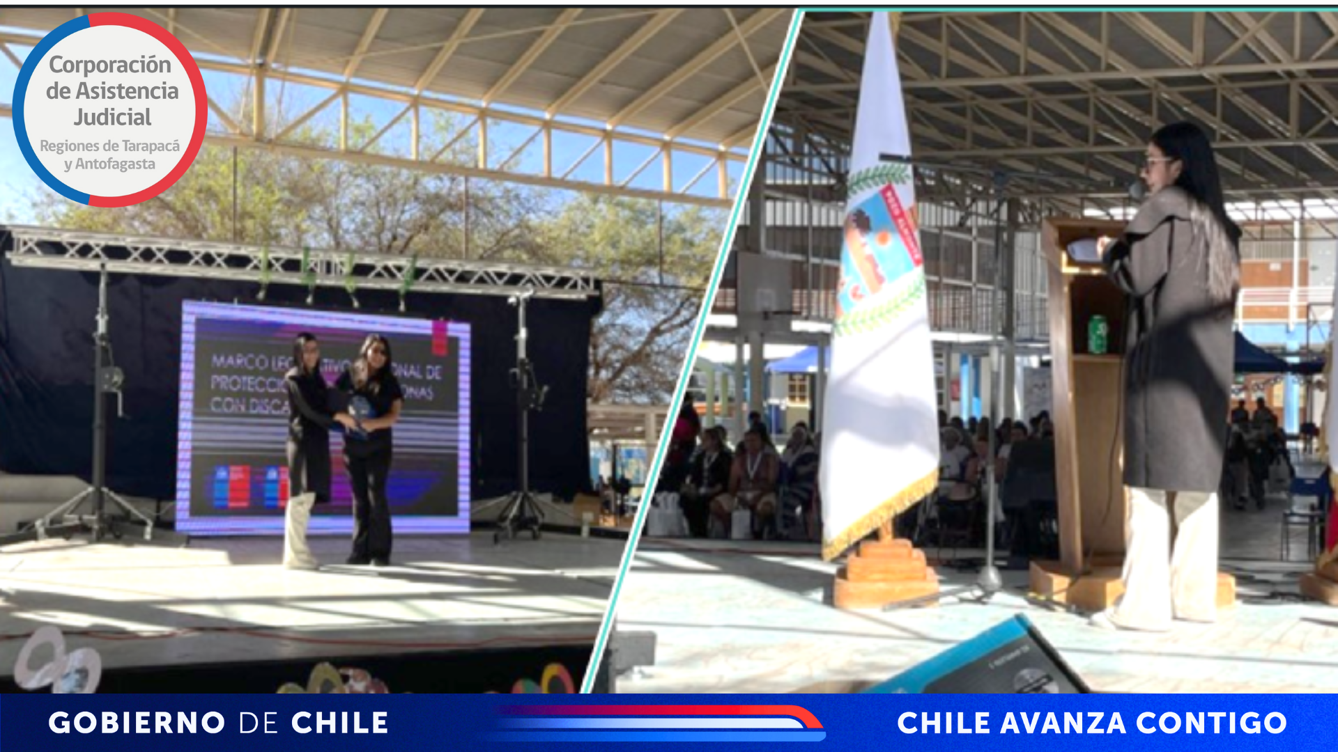 CAJJTA participa en Primer Congreso Regional de Personas con Discapacidad en Pozo Almonte