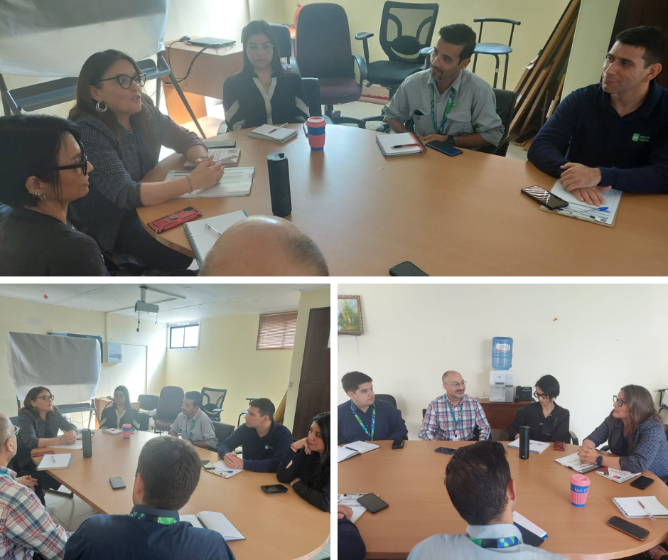 CAJTA se reúne con ejecutivos de la Asociación Chilena de Seguridad, ACHS