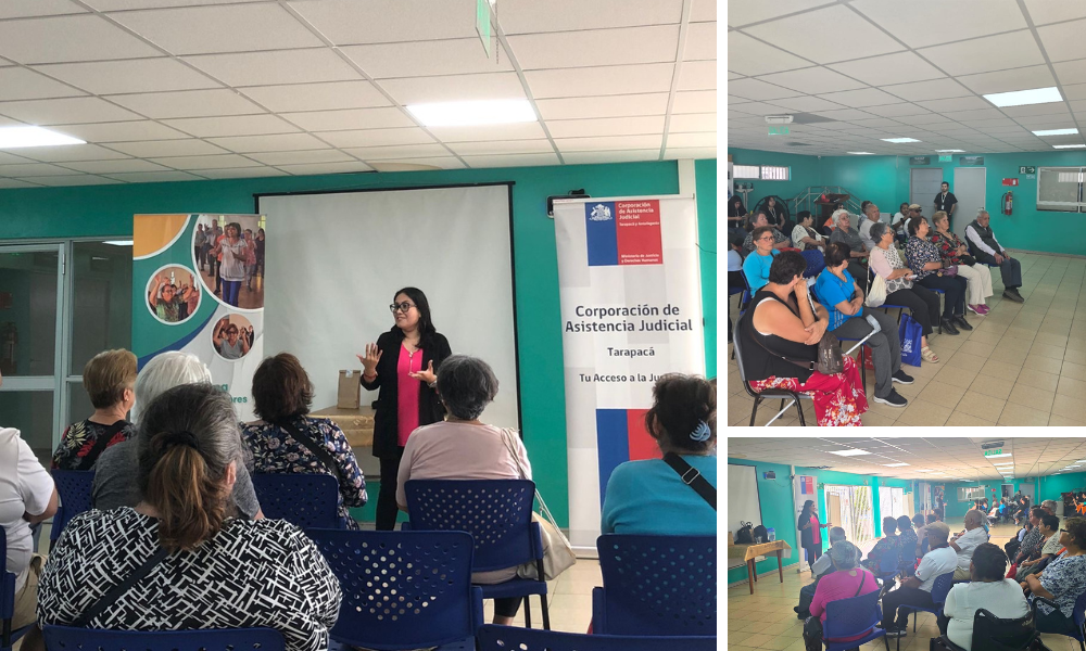 Centro Comunitario de Rehabilitación de Alto Hospicio recibe taller de capacitación