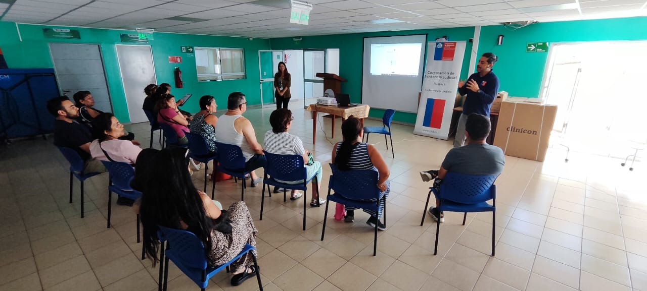 Consultorio Jurídico de Iquique capacita a cuidadores de personas en situación de discapacidad