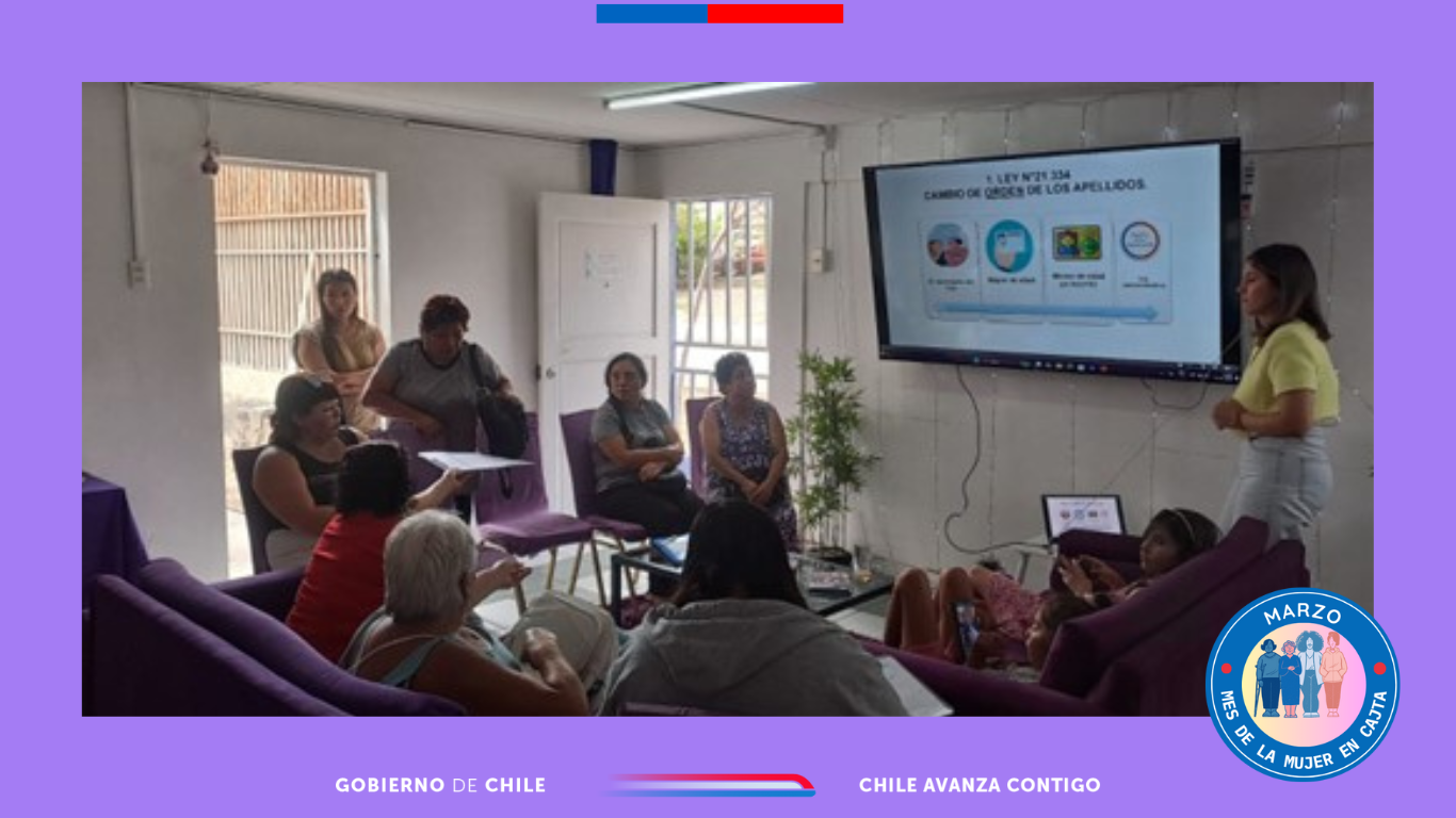 Consultorio Jurídico de Tocopilla expuso sobre la Ley de cambio de orden de los apellidos