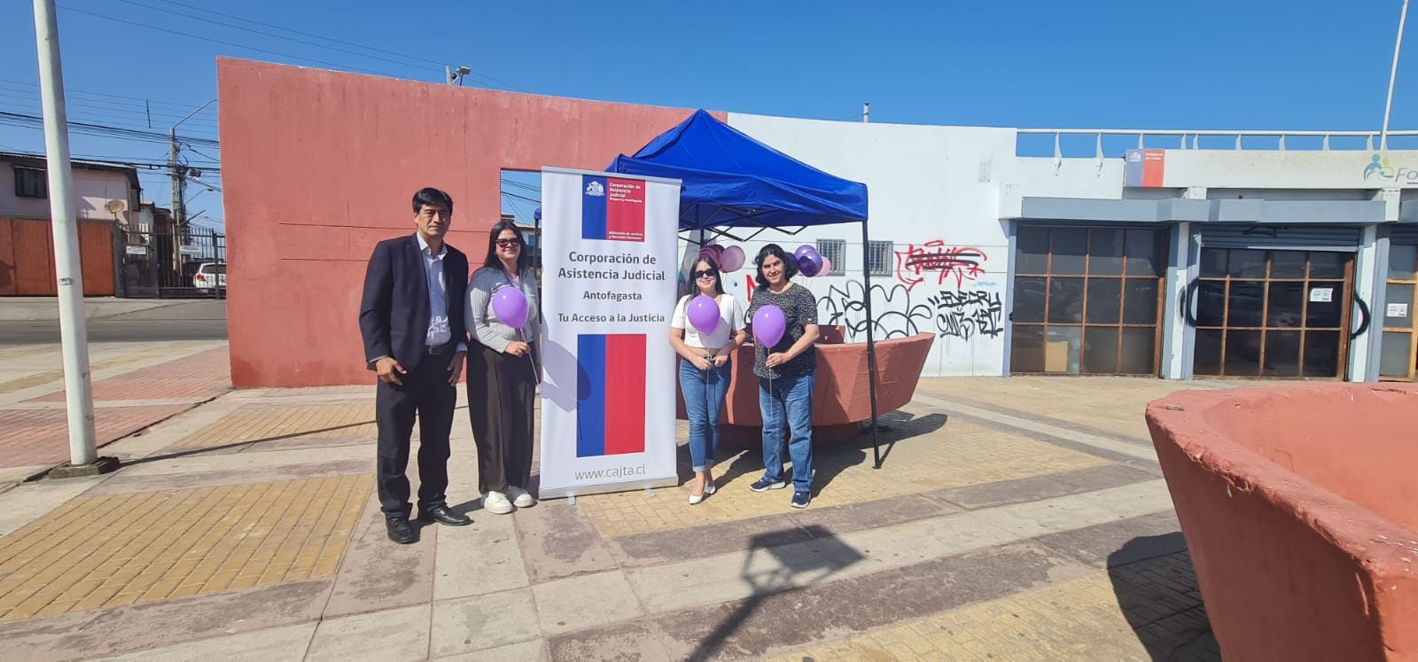 Día Internacional de la Mujer:  consultorio Jurídico Norte Antofagasta, participó en una actividad en terreno