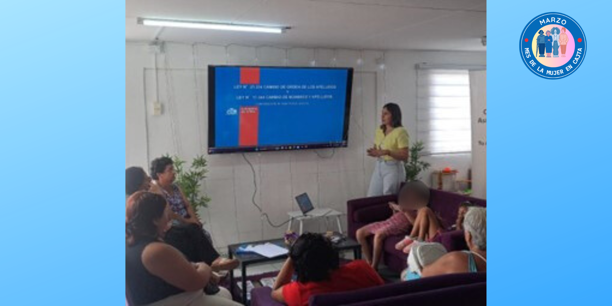 En el Mes de la Mujer Consultorio Jurídico de Tocopilla ofrece charla sobre Ley cambio de apellidos