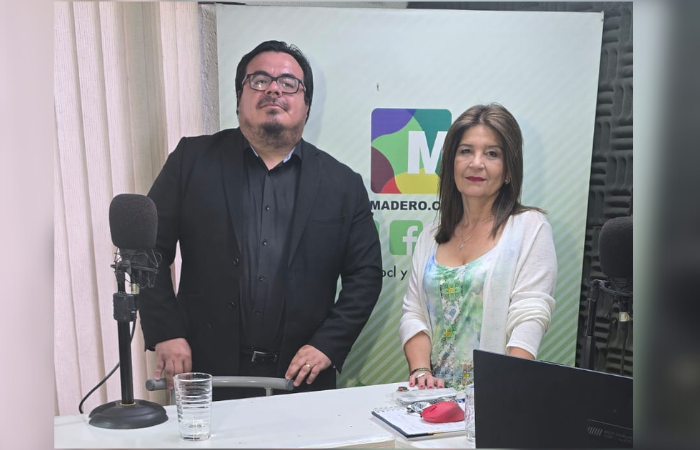Abogado, Juan Rojas Valdivia del Consultorio Jurídico Antofagasta Norte en Radio Madero