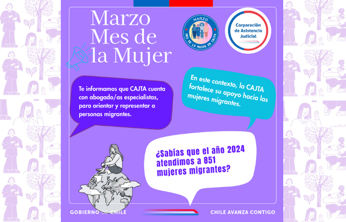 MARZO: MES DE LA MUJER EN CAJTA