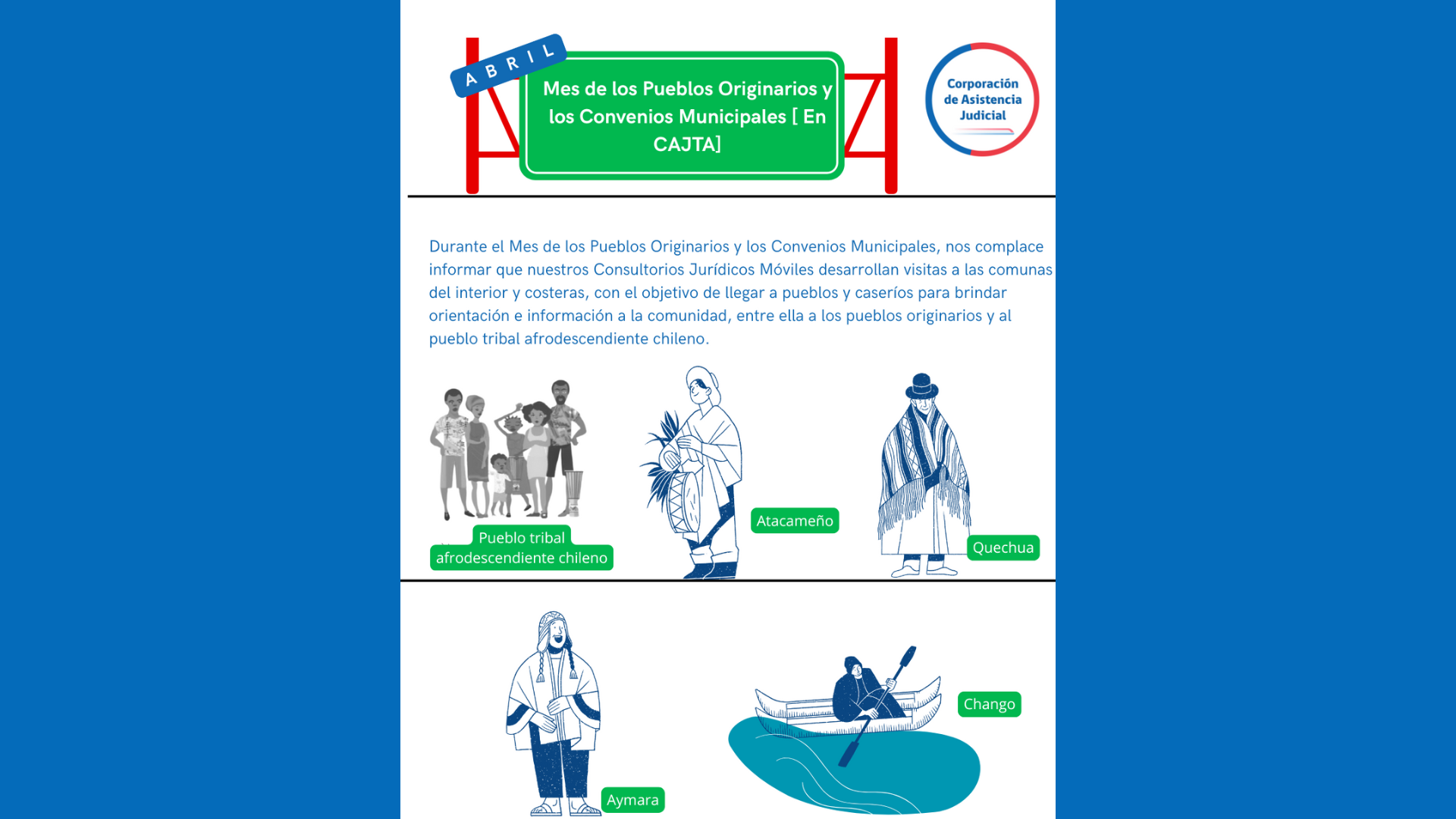 Mes de los Pueblos Originarios y los Convenios Municipales