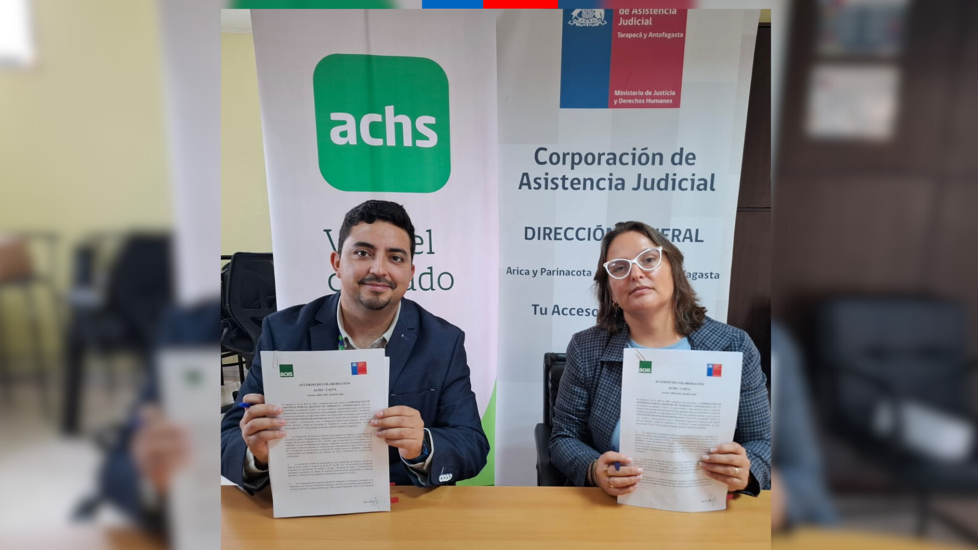 La CAJTA suscribe Compromiso de Colaboración con la ACHS