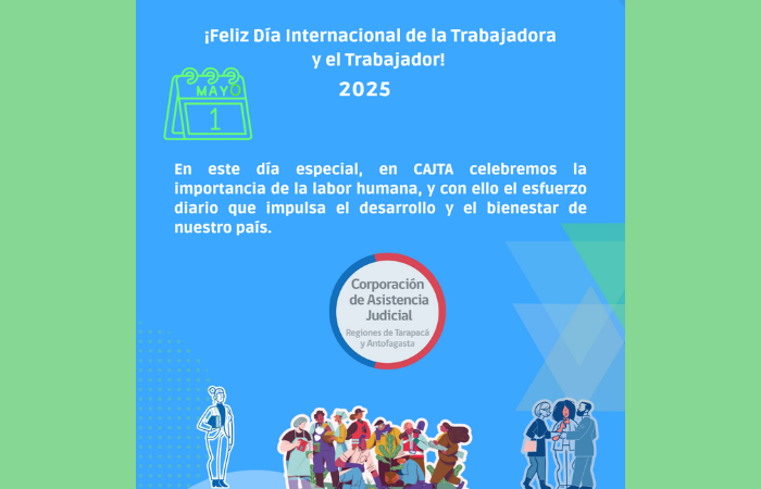 ¡Feliz Día Internacional de la Trabajadora y el Trabajador!