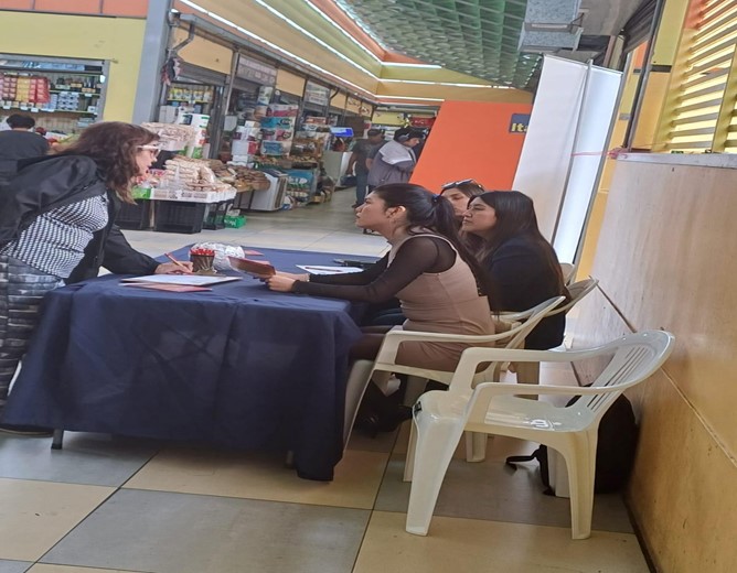 Atención Jurídica en el Terminal Agropecuario de Iquique