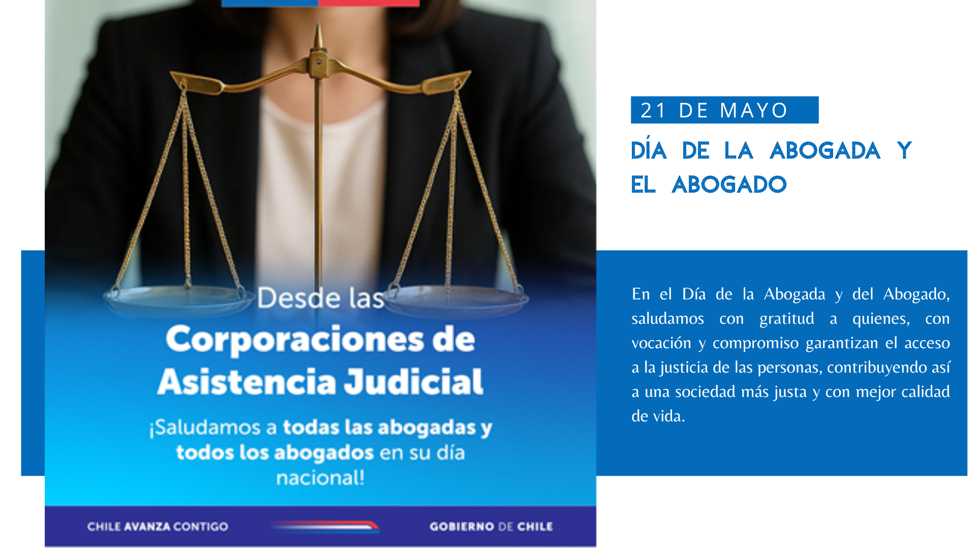 ¡Feliz Día de la Abogada y el Abogado!