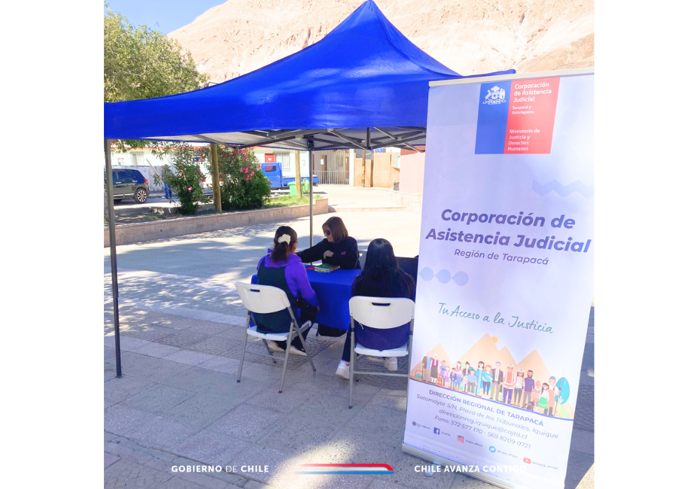 Consultorio Jurídico Móvil del Tamarugal brindó atención en localidad de Camiña