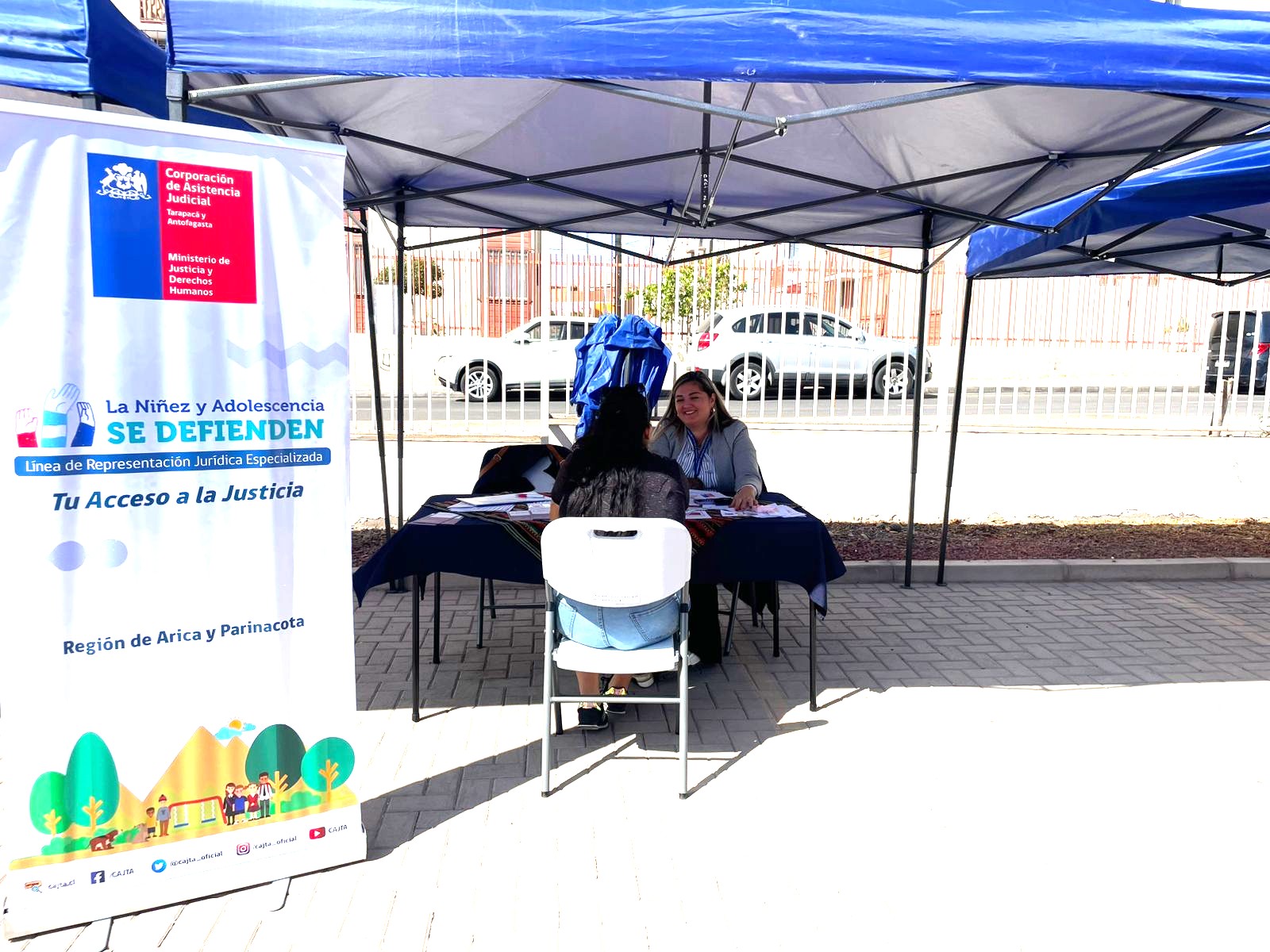 La Niñez y Adolescencia se Defienden de Arica y Parinacota en la 5° Feria de redes “Seguridad, bienestar y educación”