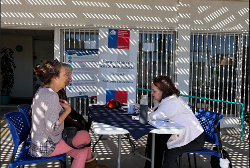 Consultorio Multimaterias de Iquique brindó atención en el Centro Comunitario de Rehabilitación de Alto Hospicio