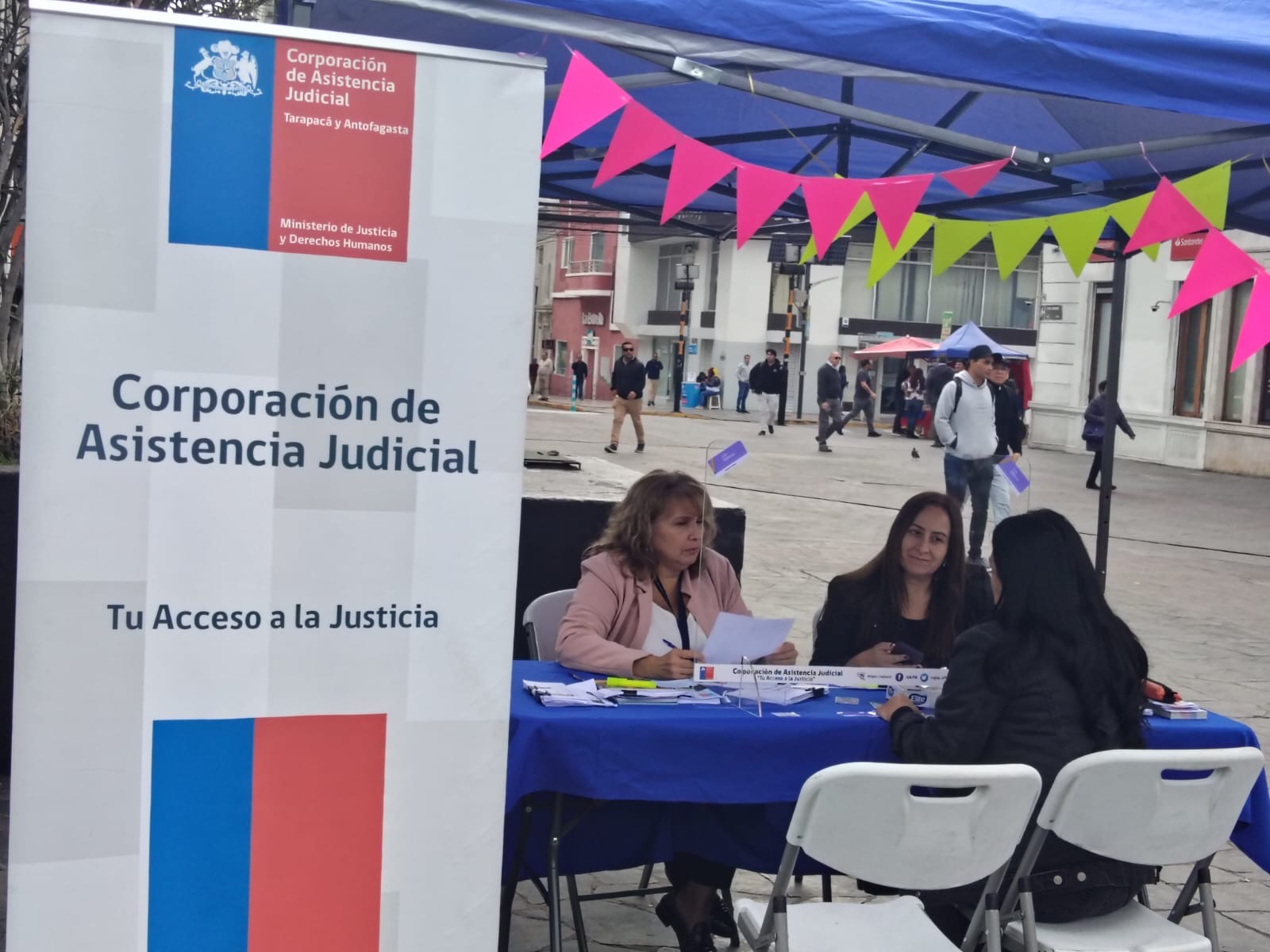 Centro de Familia de Iquique participa en Plaza de Justicia