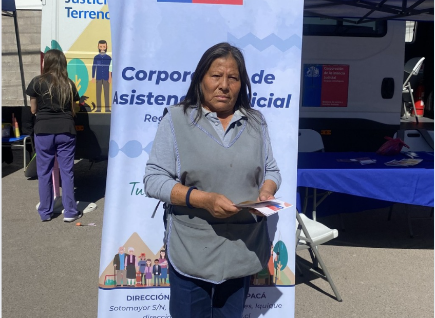 Consultorio Jurídico Móvil del Tamarugal en Gobierno en Terreno de Pozo Almonte