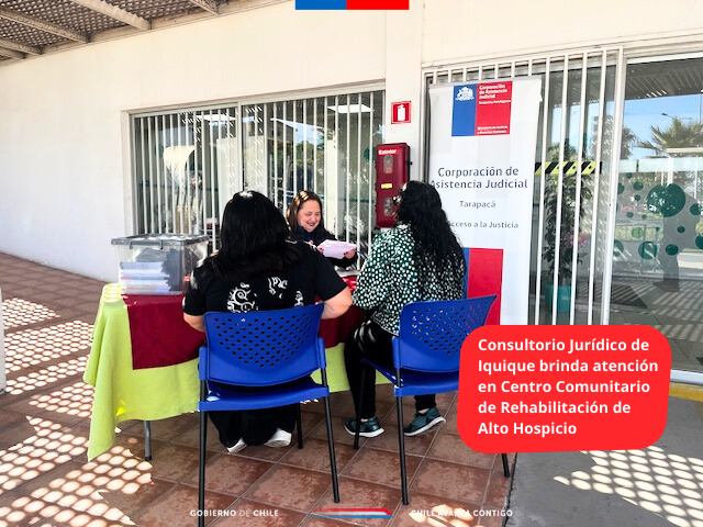 Consultorio Jurídico de Iquique : Jornada de Atención y Difusión de Servicios