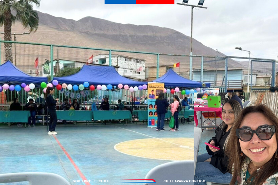 Centro de Mediación de Iquique participó en la Feria de Salud Comunitaria del CESFAM Guzmán