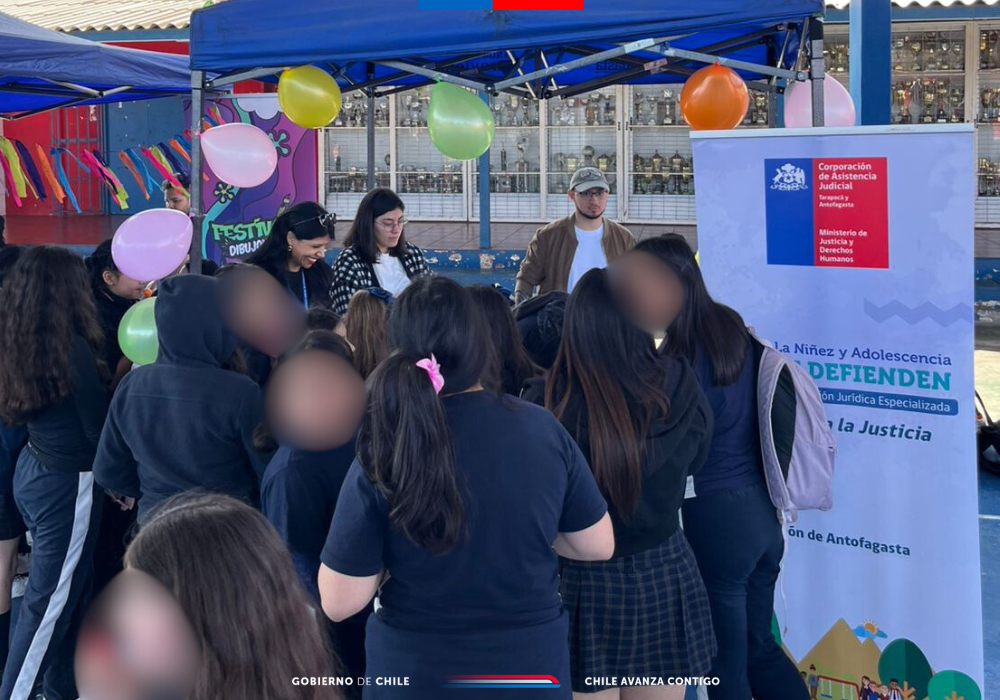 Antofagasta: La Niñez y Adolescencia se Defienden, participó en la actividad en terreno FESTIFUN