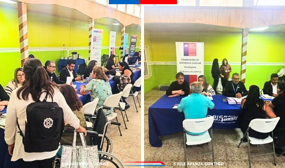 Consultorio Jurídico de Tocopilla participó Plaza Ciudadana del Gobierno en Terreno en Quillagua