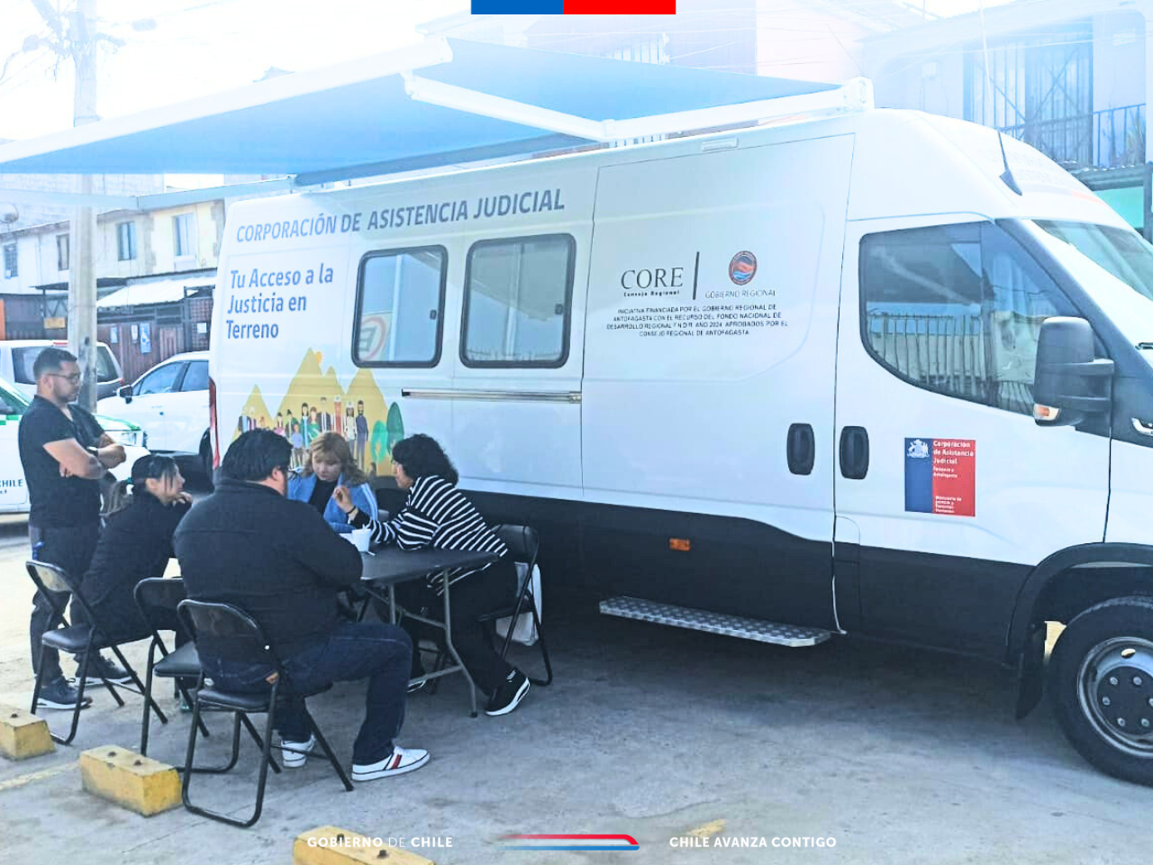 Consultorio Jurídico Norte y CAJTA MÓVIL en terreno