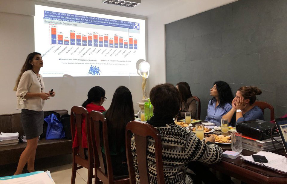 Dictan en Arica jornada de capacitación sobre Normas de Igualdad de Oportunidades e Inclusión Social a Personas en situación de Discapacidad