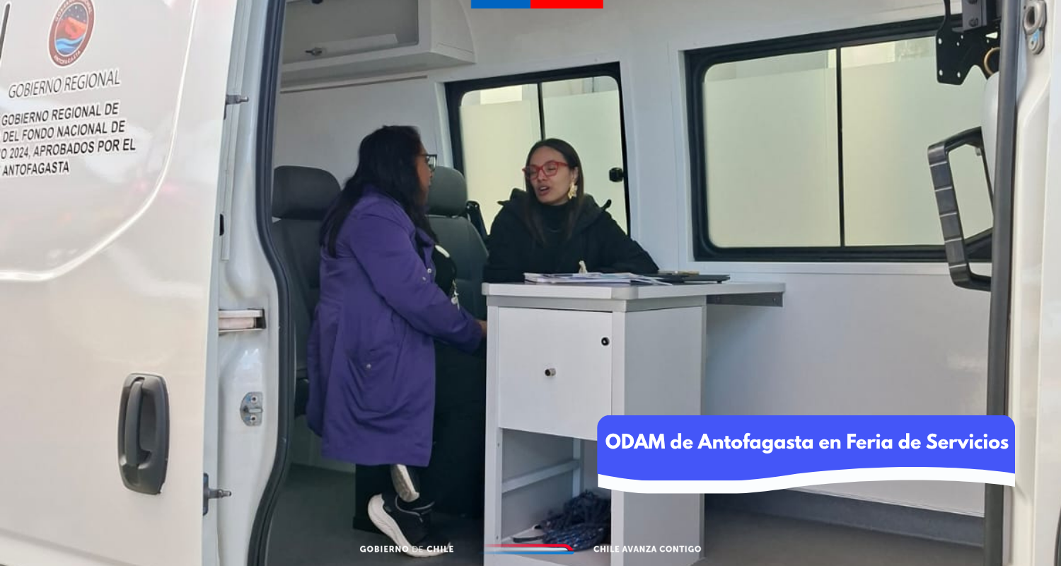 ODAM Antofagasta participó en exitosa Feria de Servicios