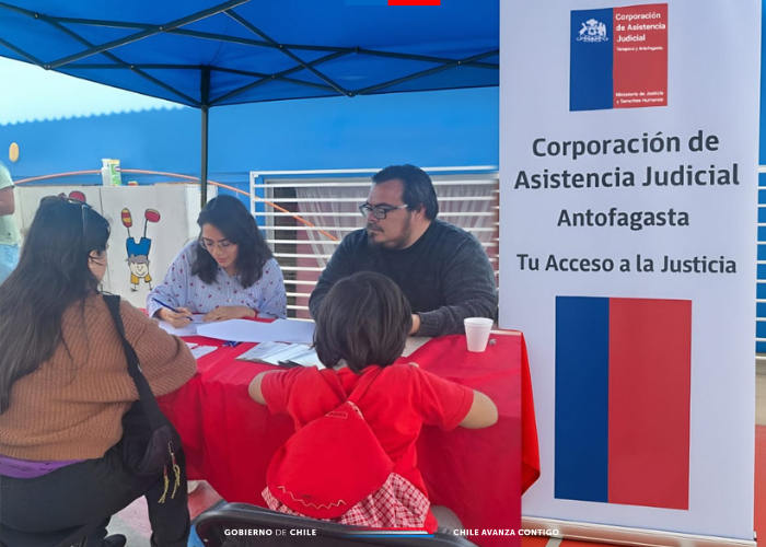 Consultorio Jurídico Antofagasta Norte en terreno