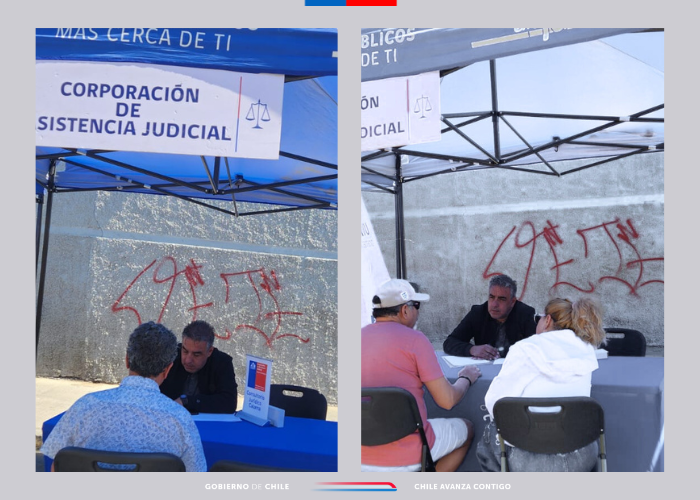 Consultorio Jurídico de Calama participó en Gobierno en Terreno