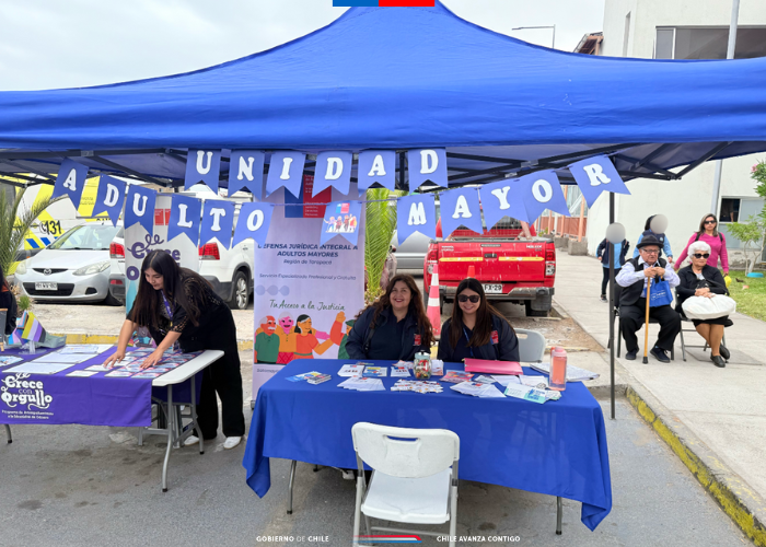 ODAM de Tarapacá participó en la “Tercera Feria de Difusión del Trabajo Social”