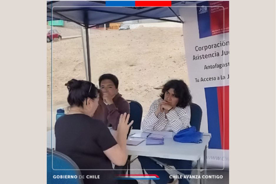 Consultorio Jurídico Antofagasta Norte participa en Gobierno en Terreno