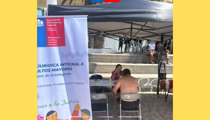 Despliegue territorial de la Oficina de Defensa del Adulto Mayor de Antofagasta