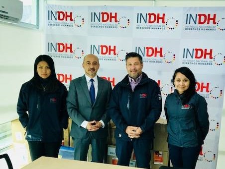 Una reunión de coordinación sostuvieron el Jefe de Estudio de la ODL Región de Antofagasta, Eduardo Díaz Monterrey y el Director Regional del INDH, Paulo Palma Espinoza