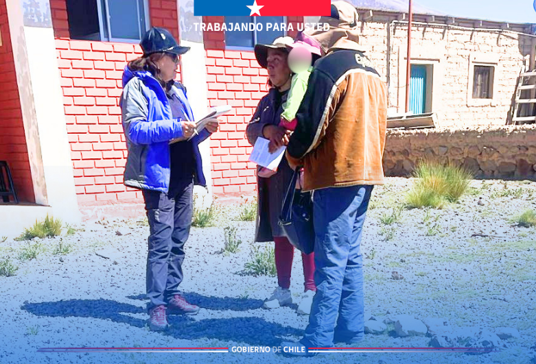 Consultorio Jurídico Móvil de Arica y Parinacota brindó atención en localidad de Tacora