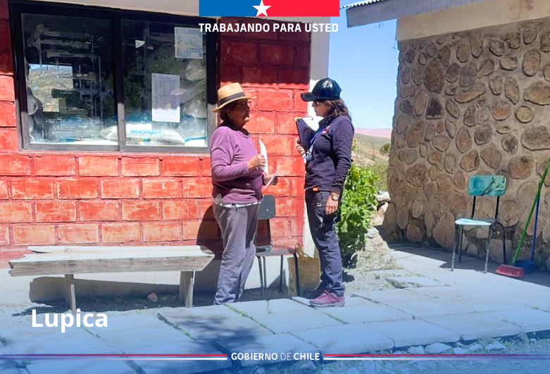 Consultorio Jurídico Móvil de Arica y Parinacota entrega atención localidades de Saxamar y Lúpica