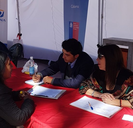 La CAJTA participó en el Gobierno en Terreno realizado en la Plaza 23 de Marzo en la ciudad de Calama