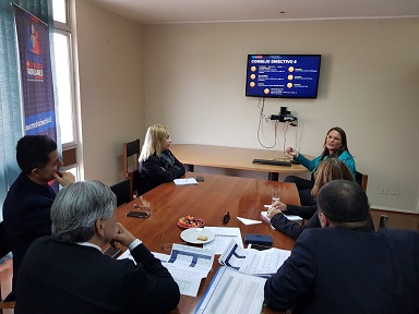 La Directora General de la CAJTA, Carolina Fernández Alvear realiza visita de trabajo a la ciudad de Arica