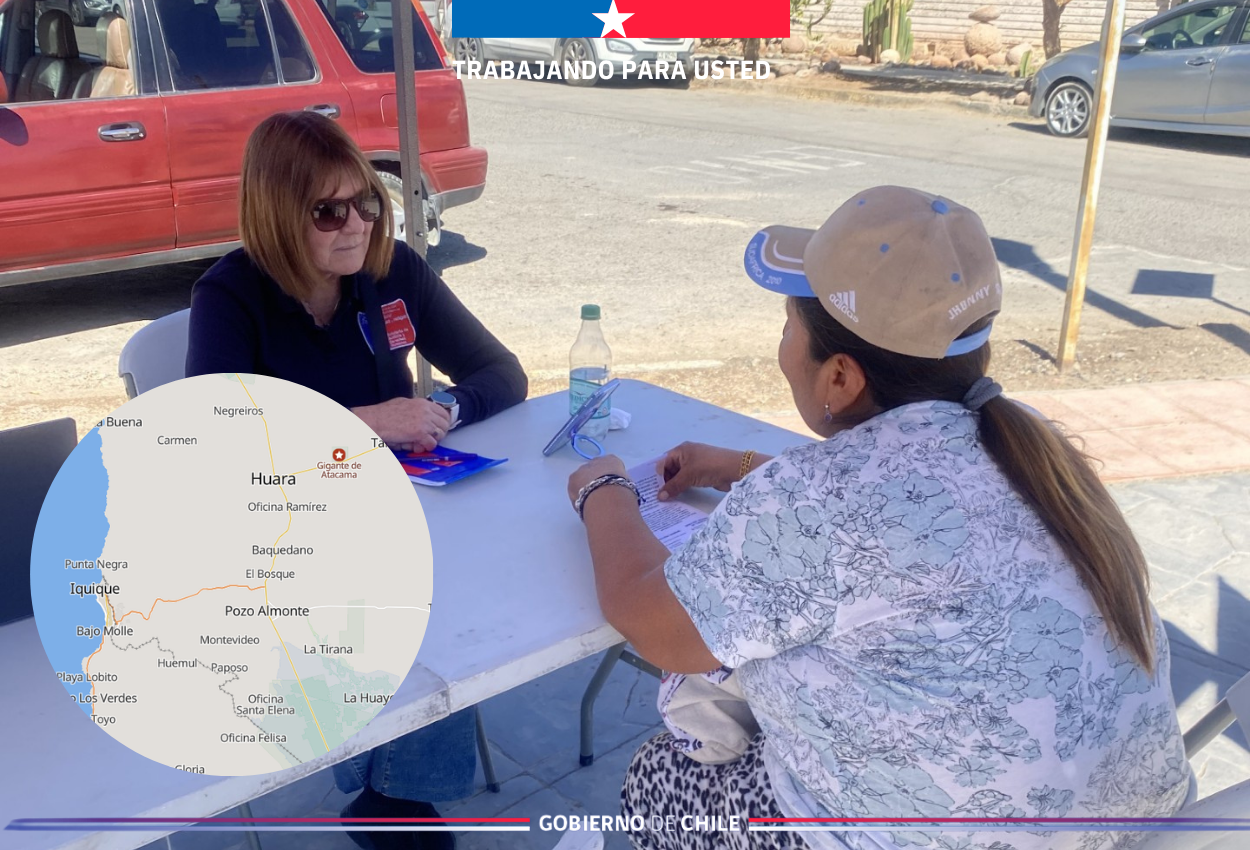Consultorio Móvil del Tamarugal brindó atención en localidad de Huara