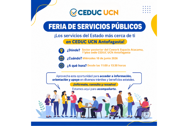 Antofagasta: Te invitamos a la Feria de Servicios Públicos!