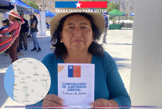 Consultorio Jurídico Móvil del Tamarugal participó en Gobierno en Terreno en localidad de Sibaya